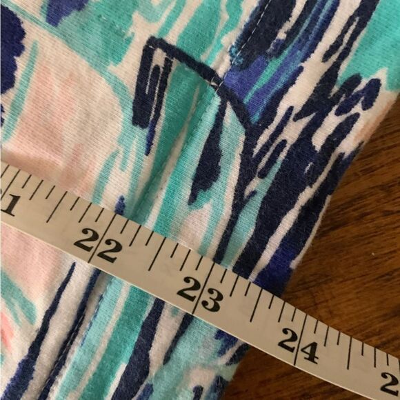 Lily Pulitzer Skipper Popover Sailboats Nautical 1/2 Zip Cotton Pullover Sz XS - Picture 10 of 12